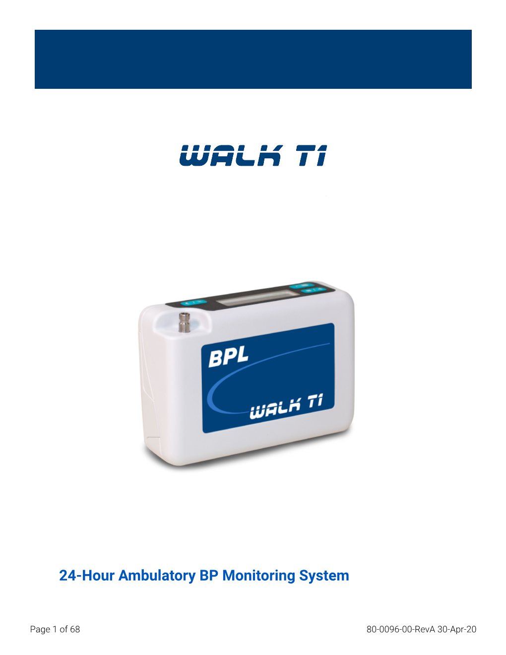 24-Hour Ambulatory BP Monitoring System