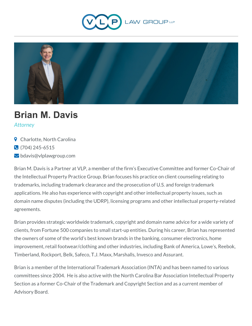 Brian M. Davis Attorney