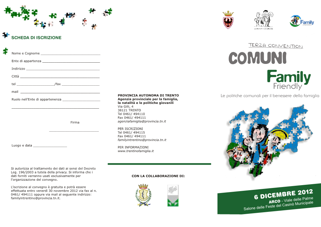 Programma 2012 File Convention Pieghevole