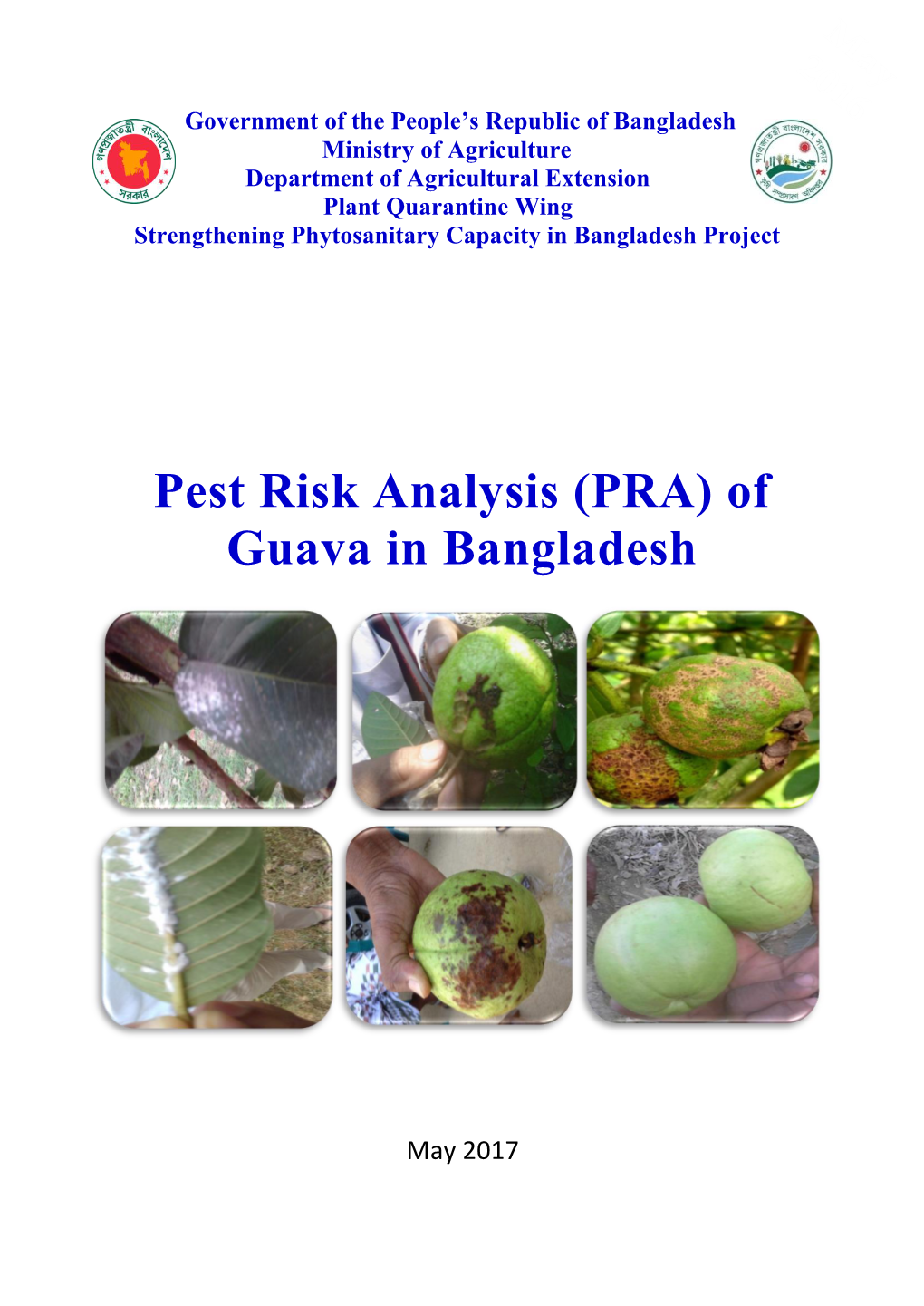 Pest Risk Analysis (PRA) of Guava in Bangladesh