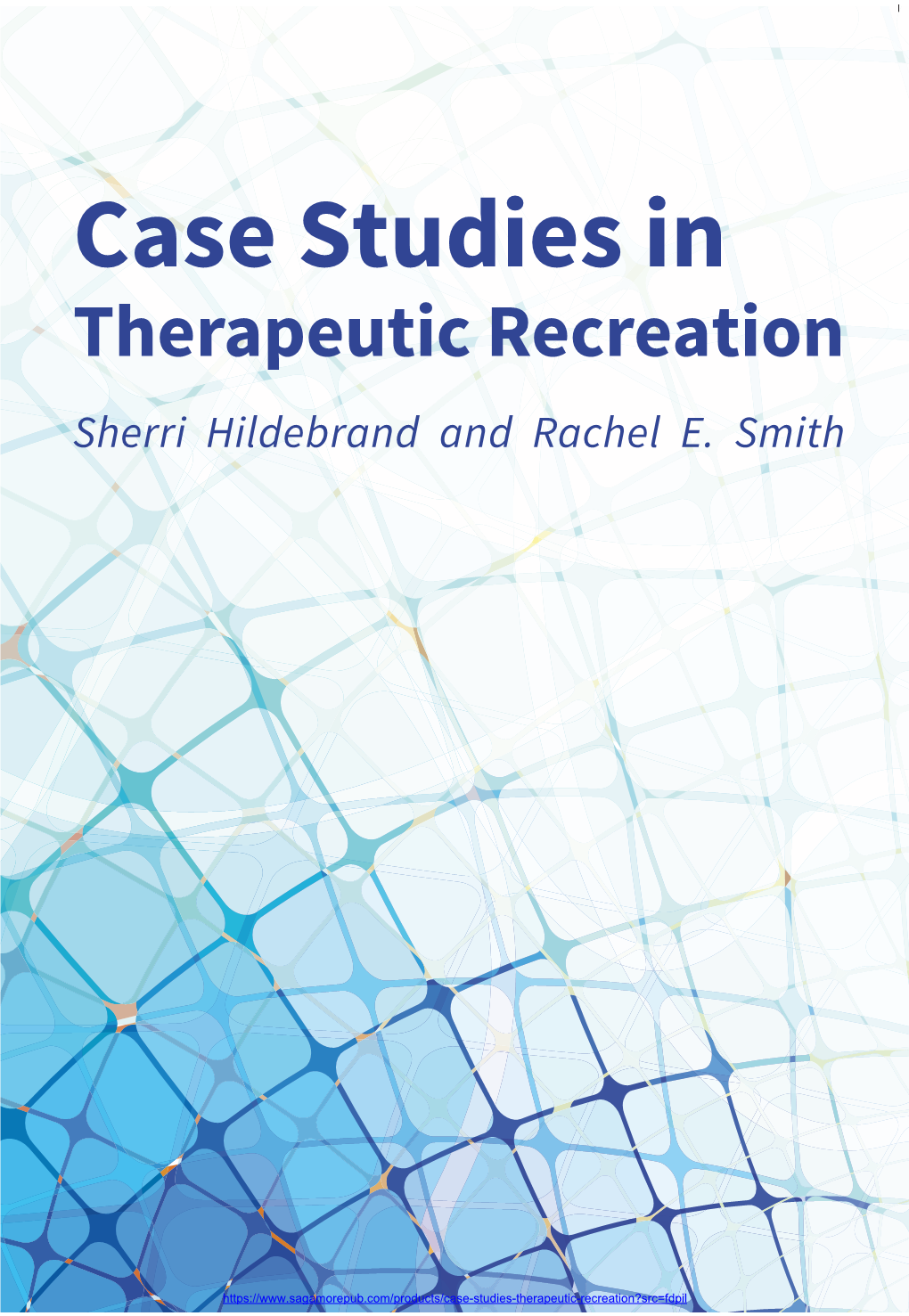 Case Studies in Therapeutic Recreation