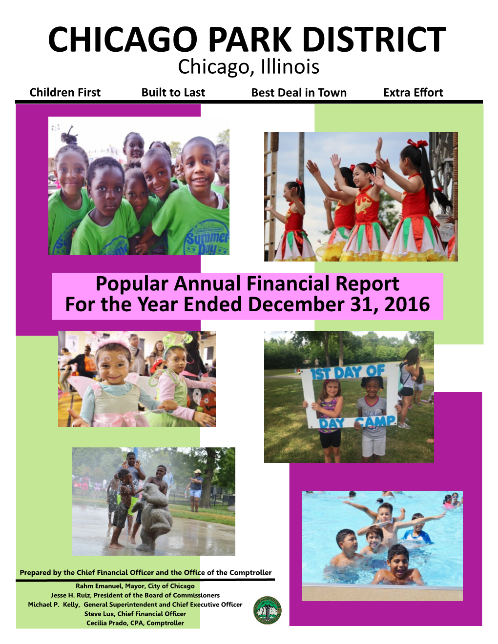 2016 Popular Annual Financial Report