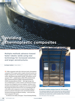 Welding Thermoplastic Composites