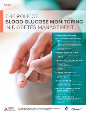 The Role of Blood Glucose Monitoring in Diabetes Management