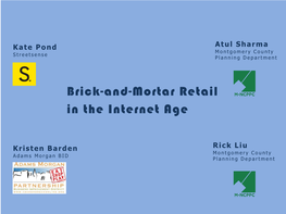 Brick-And-Mortar Retail in the Internet Age