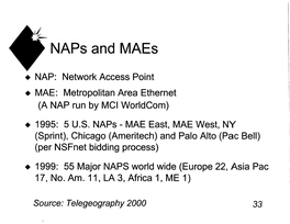 Naps and Maes