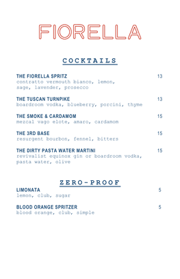Cocktails Zero-Proof