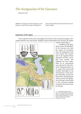 The Aurignacian of the Caucasus