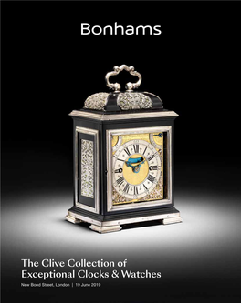 The Clive Collection of Exceptional Clocks & Watches