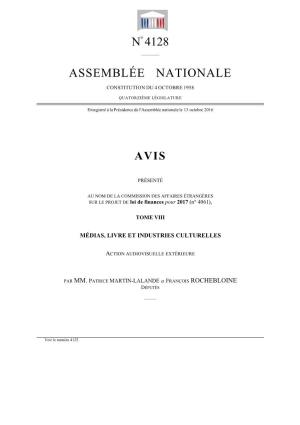 N° 4128 Assemblée Nationale