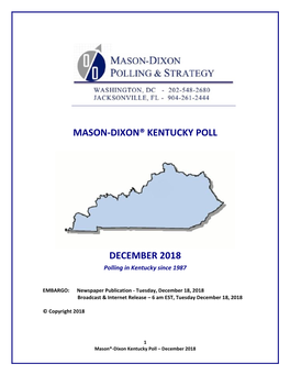 Kentucky Poll -- October 2015