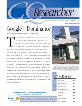 CQR Google's Dominance