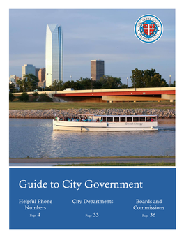 Guide to City Government