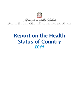 Report on the Health Status of Country