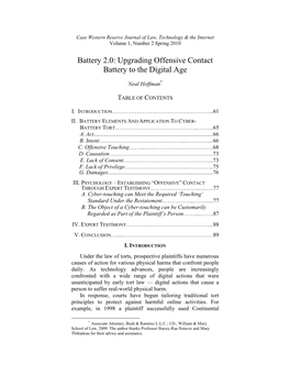 Upgrading Offensive Contact Battery to the Digital Age