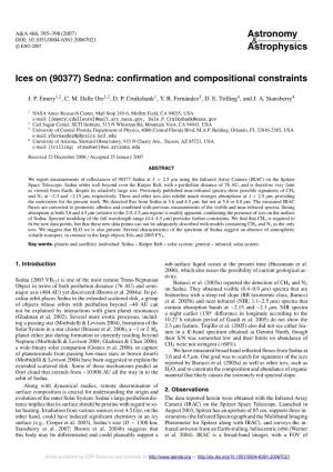 Sedna: Conﬁrmation and Compositional Constraints