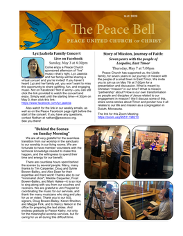 May 2020 Peace Bell