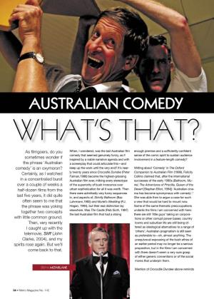 Australian Comedy