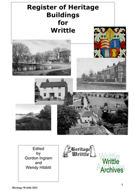 Register of Heritage Buildings for Writtle
