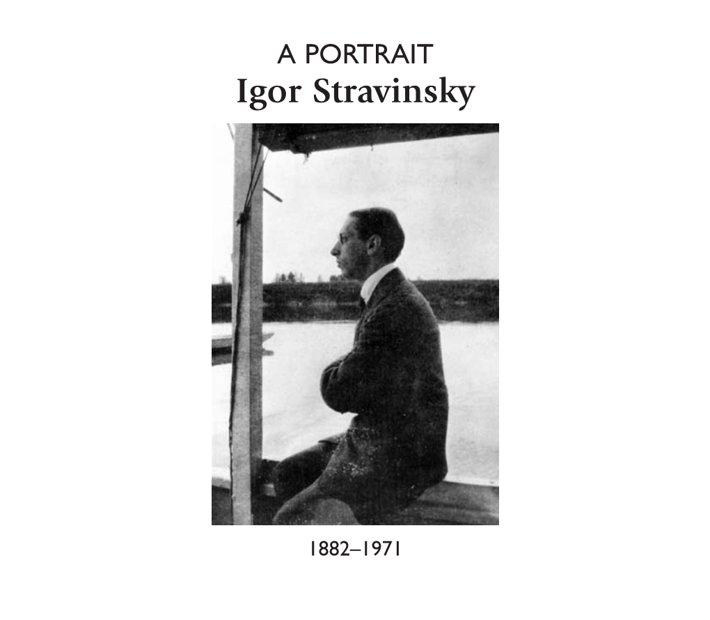 Igor Stravinsky