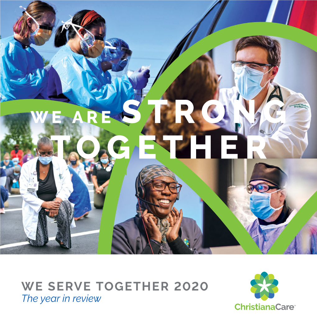 Download the We Serve Together 2020 Annual Review