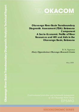 Okavango River Basin Transboundary Diagnostic Assessment (TDA)