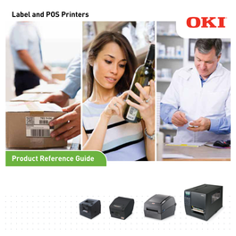 Label and POS Printers Product Reference Guide