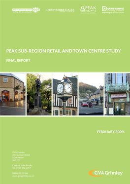 Peak Sub-Region Retail and Town Centre Study