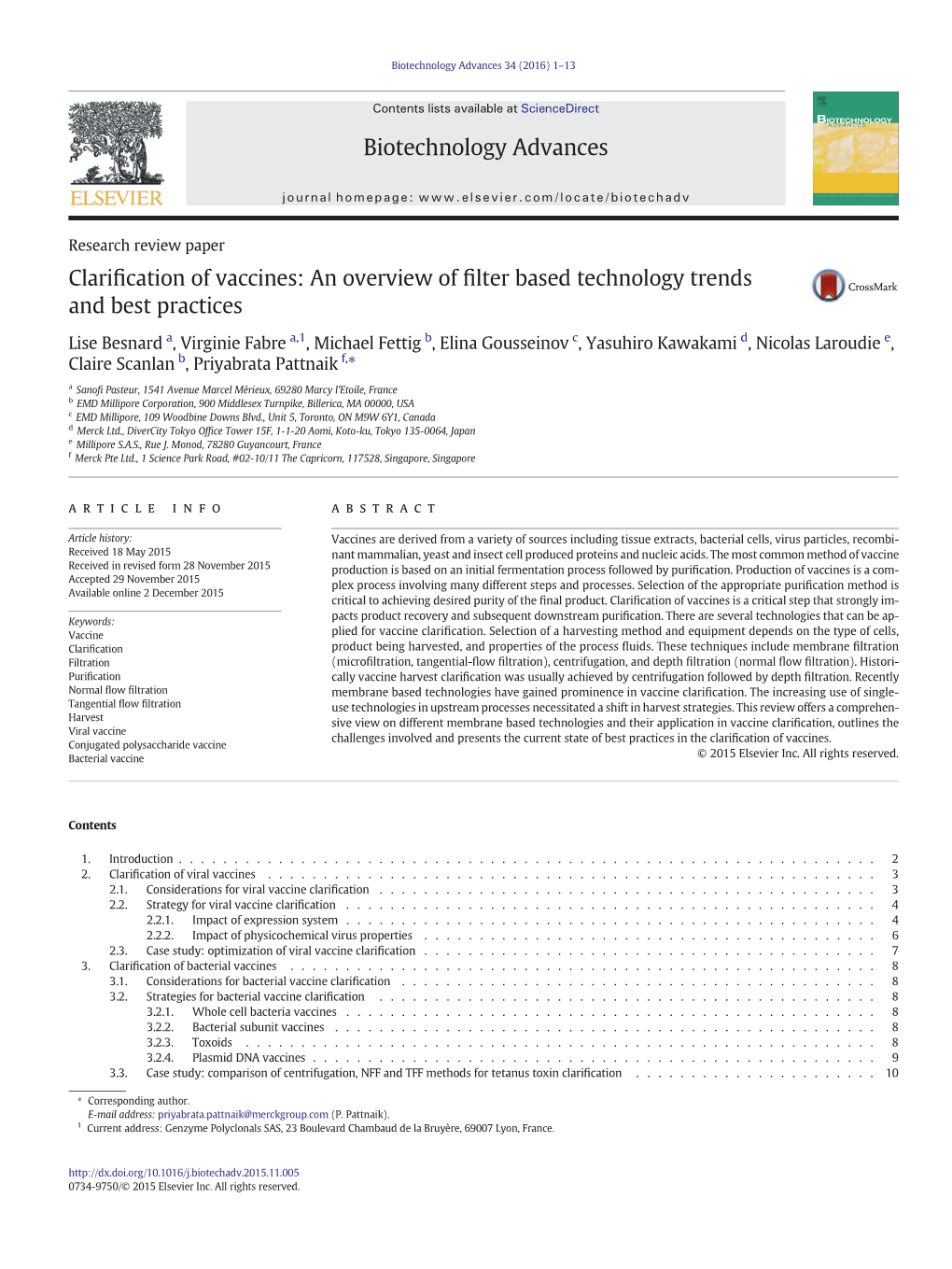 An Overview of Filter Based Technology Trends and Best Practices