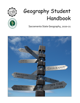 Geography Student Handbook