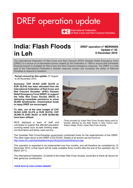 India: Flash Floods In