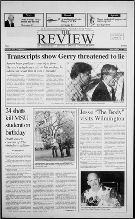 Transcripts Show Gerry Threatened to Lie Jurors Hear Profane Transcripts from Gerard's Telephone Calls to His Mother, He Admits in Court That It Was a Mistake
