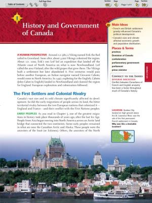 History and Government of Canada 157 155-158-Chapter7 10/16/02 10:19 AM Page 158