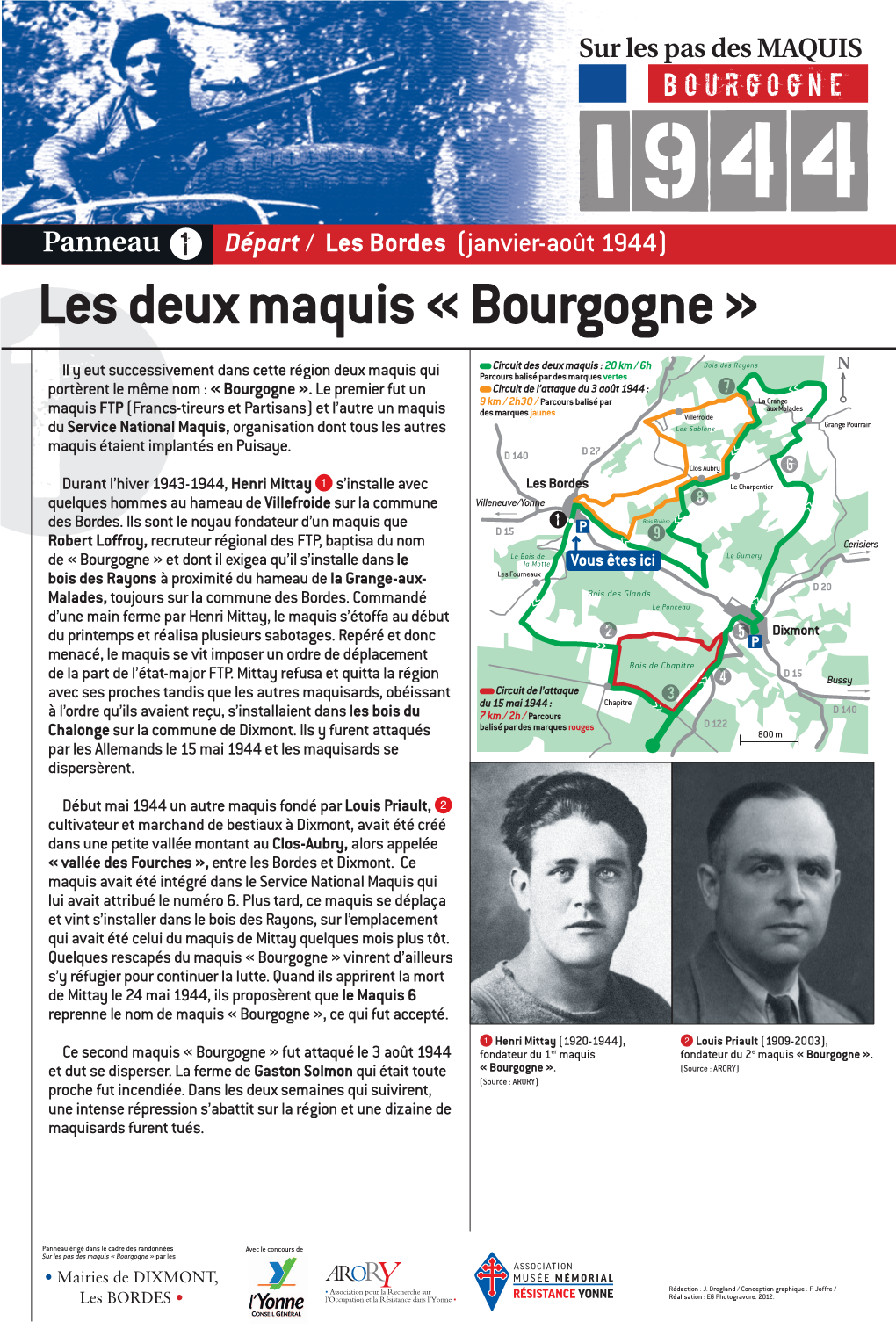 Bourgogne ». Le Premier Fut Un Maquis