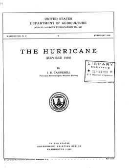 The Hurricane (Revised 1938)