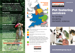 Pet Fostering Services