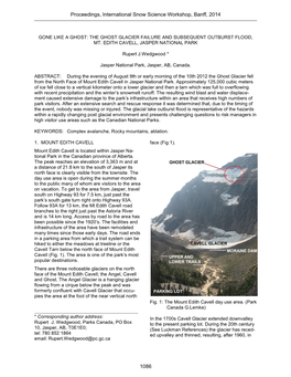 Proceedings, International Snow Science Workshop, Banff, 2014 1086