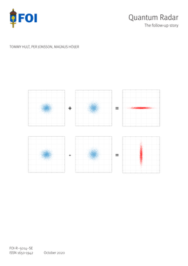 Quantum Radar the Follow-Up Story