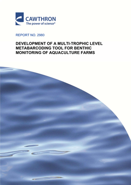 Development of a Multi-Trophic Level Metabarcoding Tool for Benthic Monitoring of Aquaculture Farms