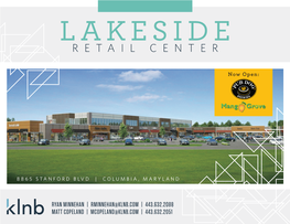 Lakeside Retail Center Flyer