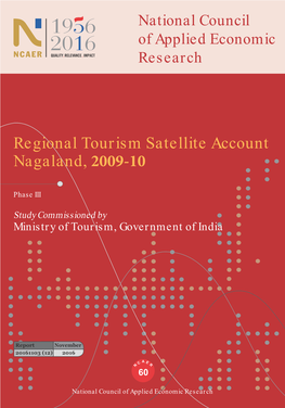 Regional Tourism Satellite Account Nagaland, 2009-10