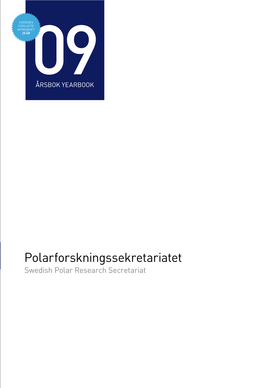 Polarforskningssekretariatets Årsbok 2009