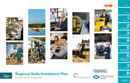 Regional Skills Investment Plan for the South of Scotland