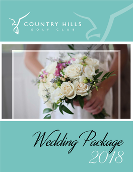 Wedding-Package-2018 CHGC.Pdf