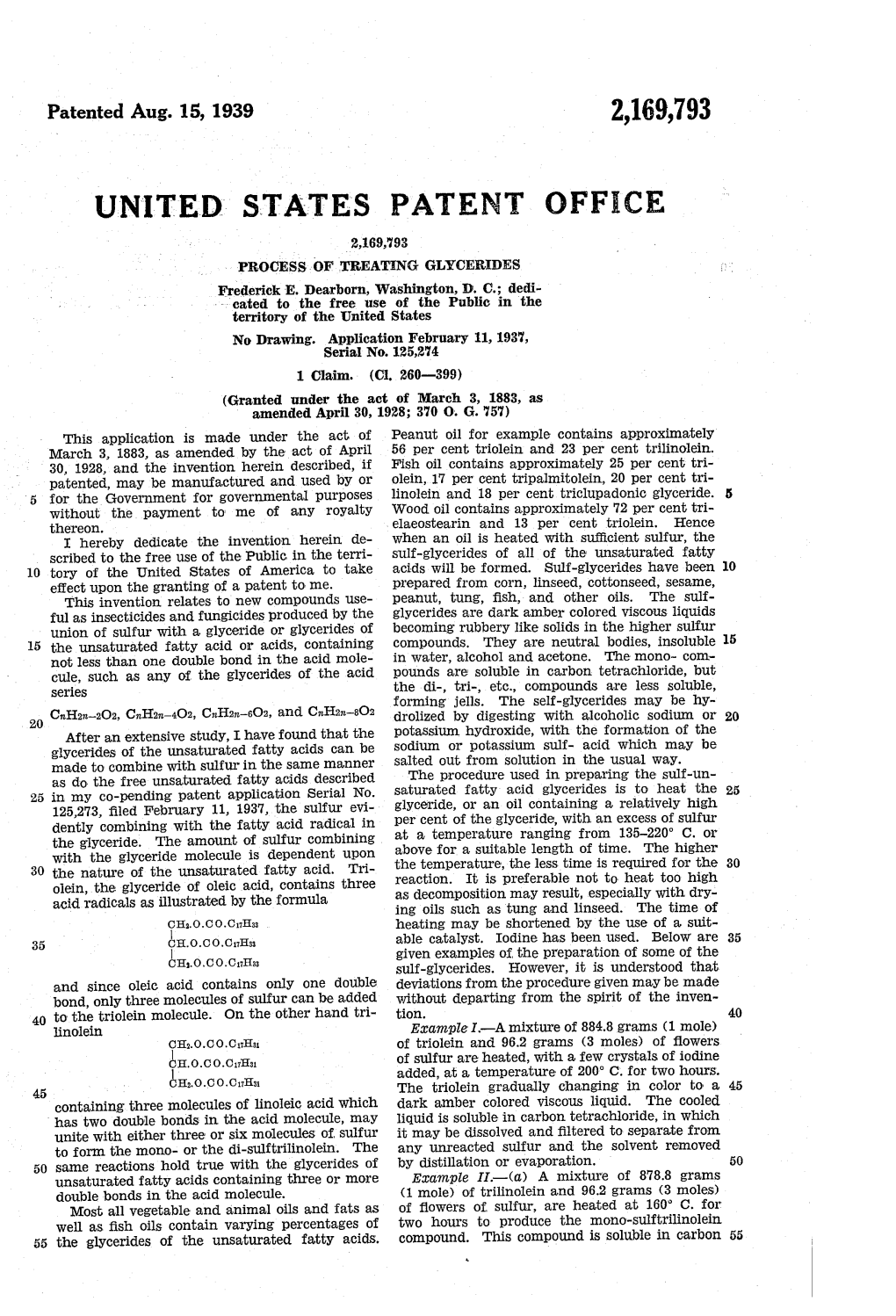 United States Patent Offeqe