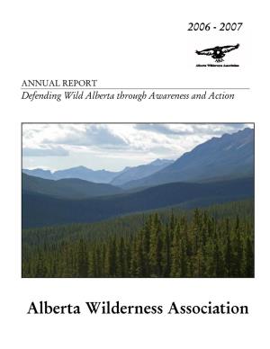 Defending Wild Alberta Through Awareness and Action