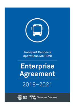 Transport Canberra Operations (ACTION) Enterprise Agreement 2018-2021