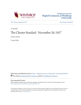 The Chester Standard 1857