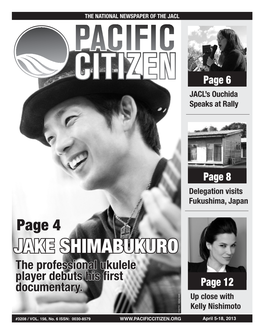 JAKE SHIMABUKURO the Professional Ukulele Player Debuts His First Documentary