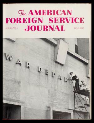 The Foreign Service Journal, June 1947